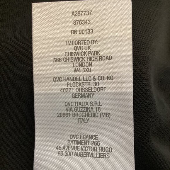 XL Tank Long Tank Joan Rivers Wardrobe builder Black - Picture 4 of 6